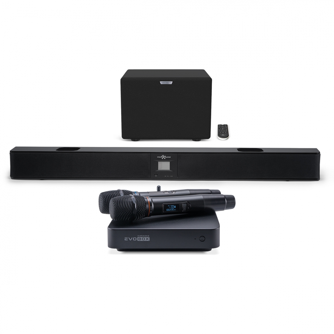 караоке-комплект EVOBOX Plus + EvoSound Bar (саундбар с караоке) в Удомле