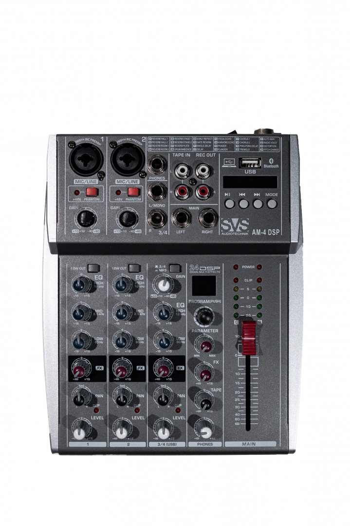SVS Audiotechnik mixers AM-4 DSP Аналоговый микшерный пульт, 4-канала в Удомле