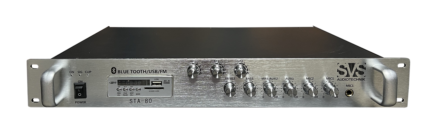 SVS Audiotechnik STA-80 Микшер-усилитель для систем Public Address в Удомле