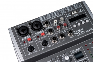 SVS Audiotechnik mixers AM-4 DSP Аналоговый микшерный пульт, 4-канала в Удомле